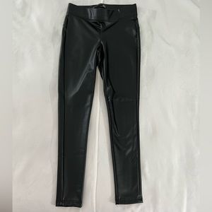 Black Leather Leggings